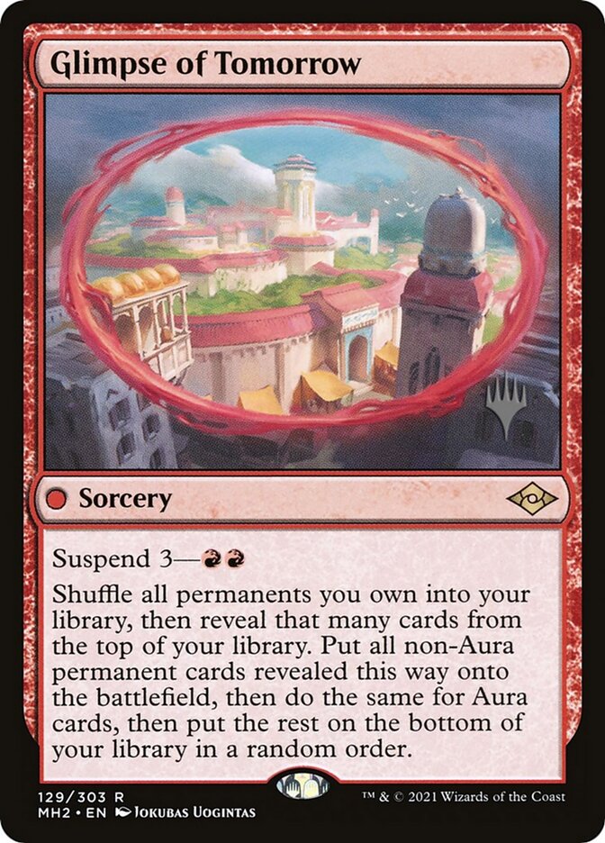 Glimpse of Tomorrow (Promo Pack: Murders at Karlov Manor) Near Mint Foil