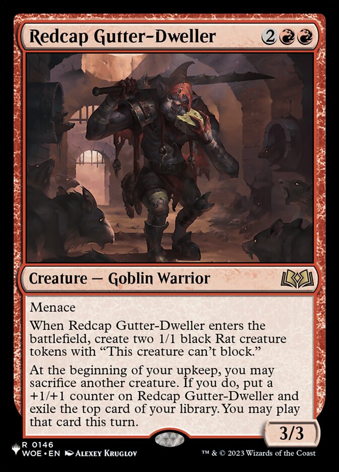 Redcap Gutter-Dweller (The List) Light Play