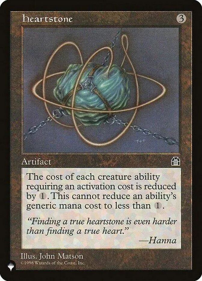 Heartstone (The List) Light Play