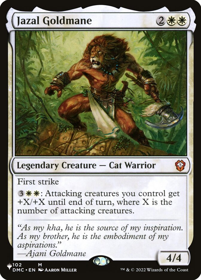 Jazal Goldmane (The List) Light Play