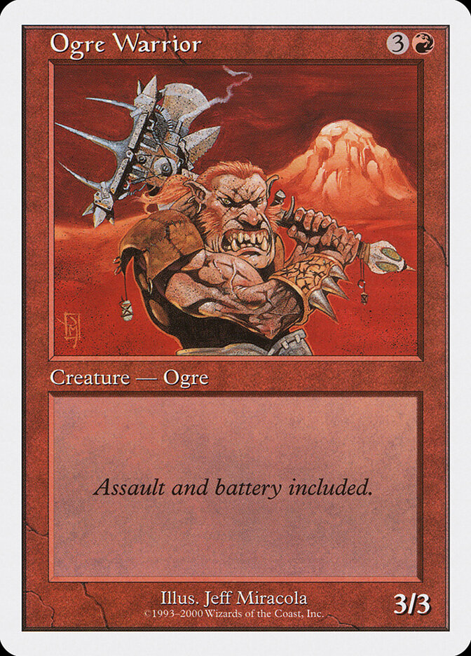 Ogre Warrior (Starter 2000) Medium Play