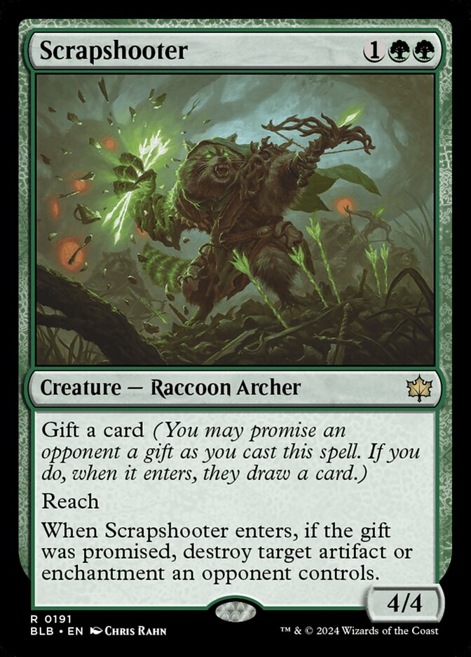 Scrapshooter (Bloomburrow) Light Play Foil