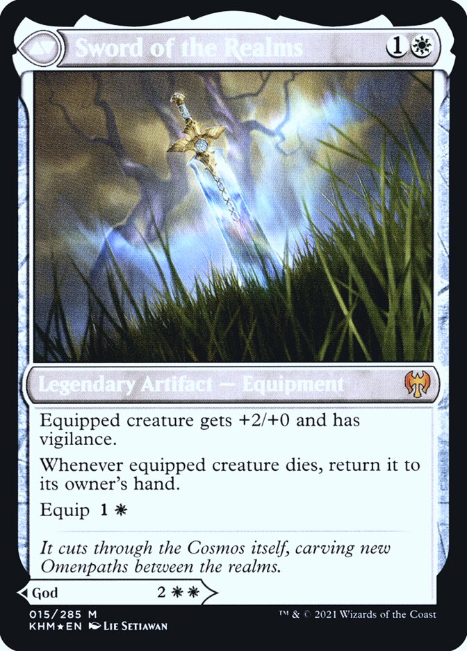 Back face of Sword of the Realms