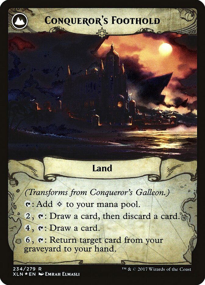 Back face of Conqueror's Foothold