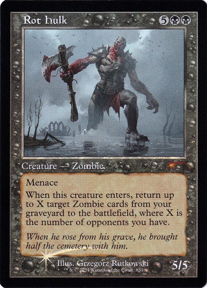 Rot Hulk (Retro Frame) (Secret Lair) Near Mint Foil