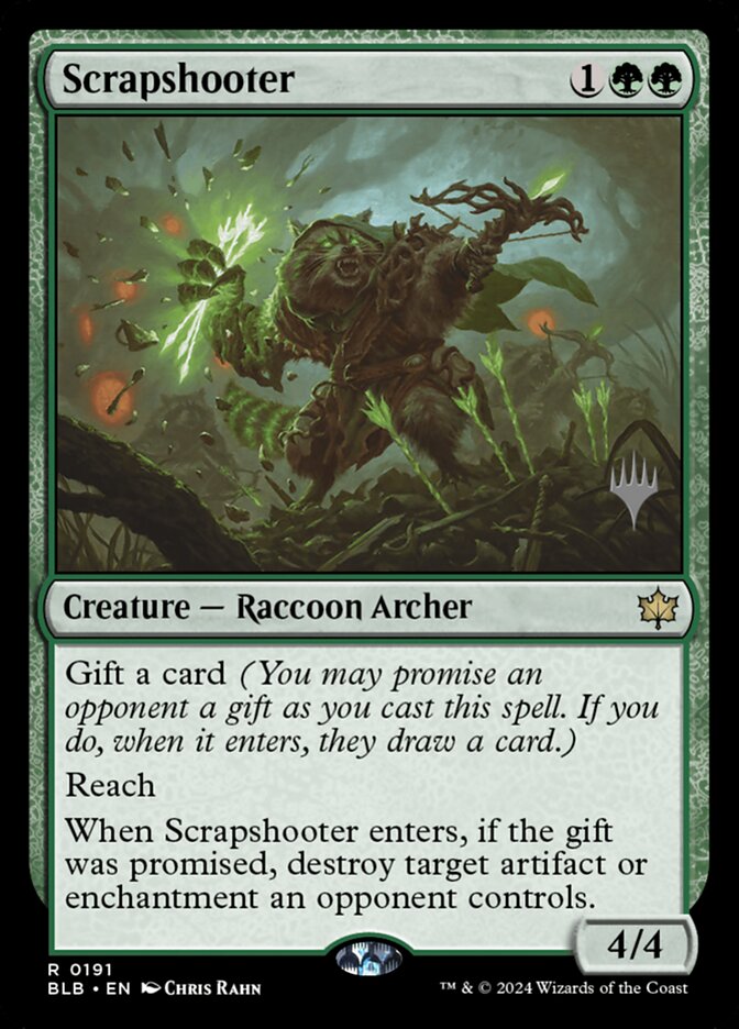 Scrapshooter (Promo Pack: Bloomburrow) Near Mint Foil