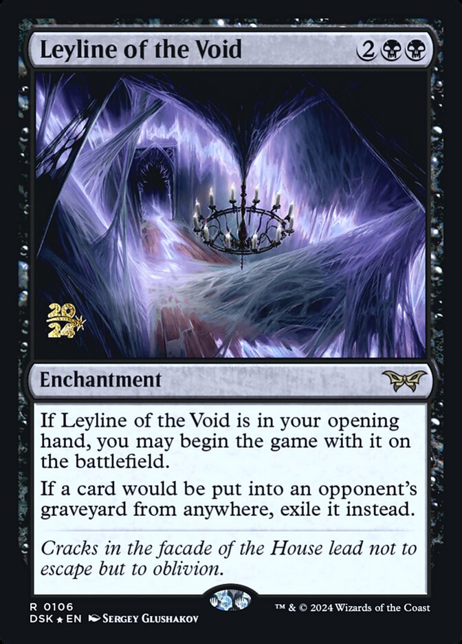 Leyline of the Void (0106) (Promos: Prerelease Cards) Light Play Foil