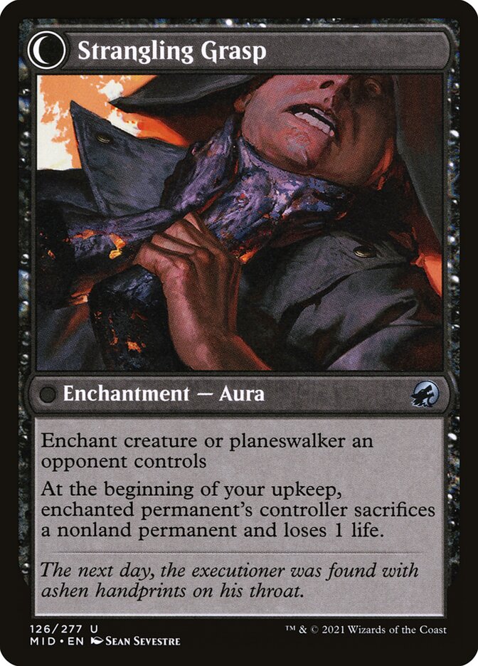 Back face of Strangling Grasp