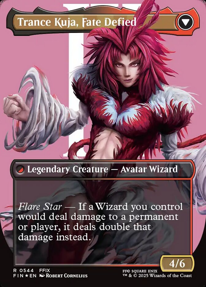 Back face of Trance Kuja, Fate Defied