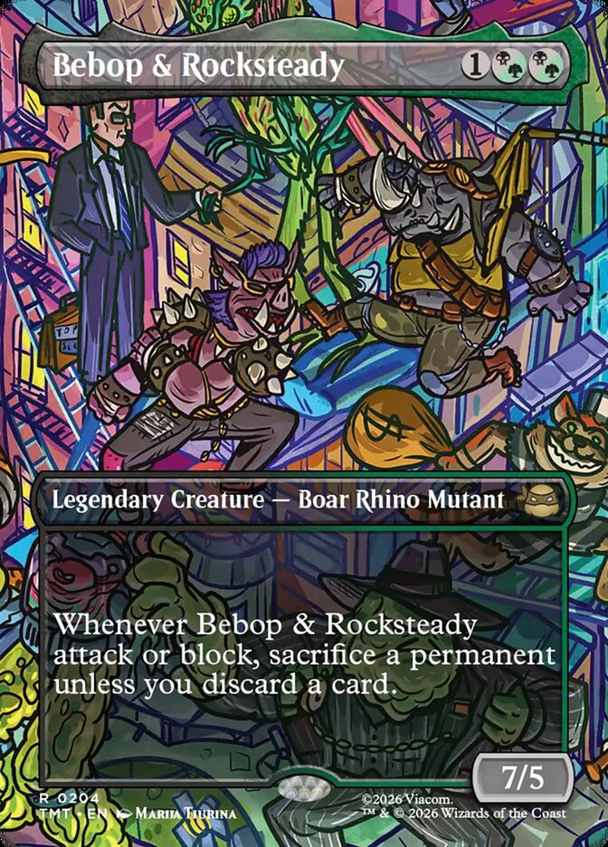 Bebop   Rocksteady  Borderless|2|0|0.00