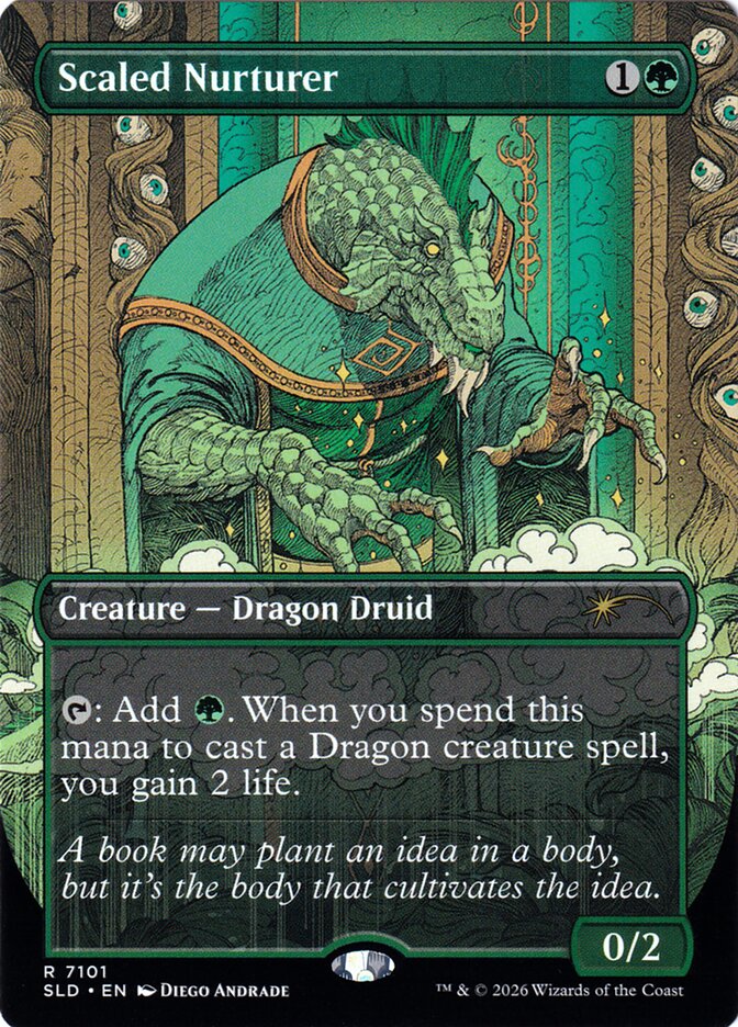 Scaled Nurturer (Secret Lair) Medium Play