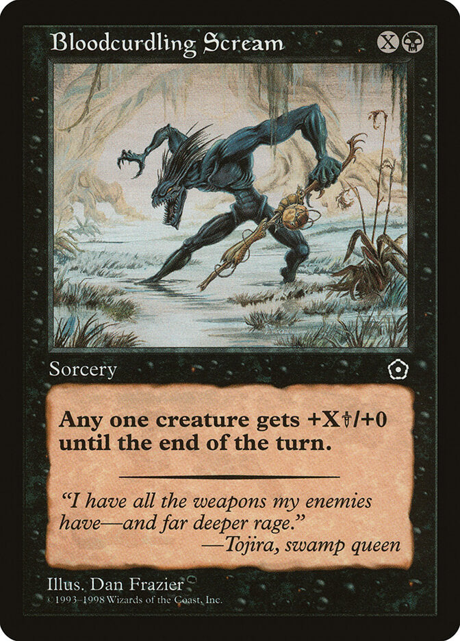 Bloodcurdling Scream (Portal Second Age) Near Mint