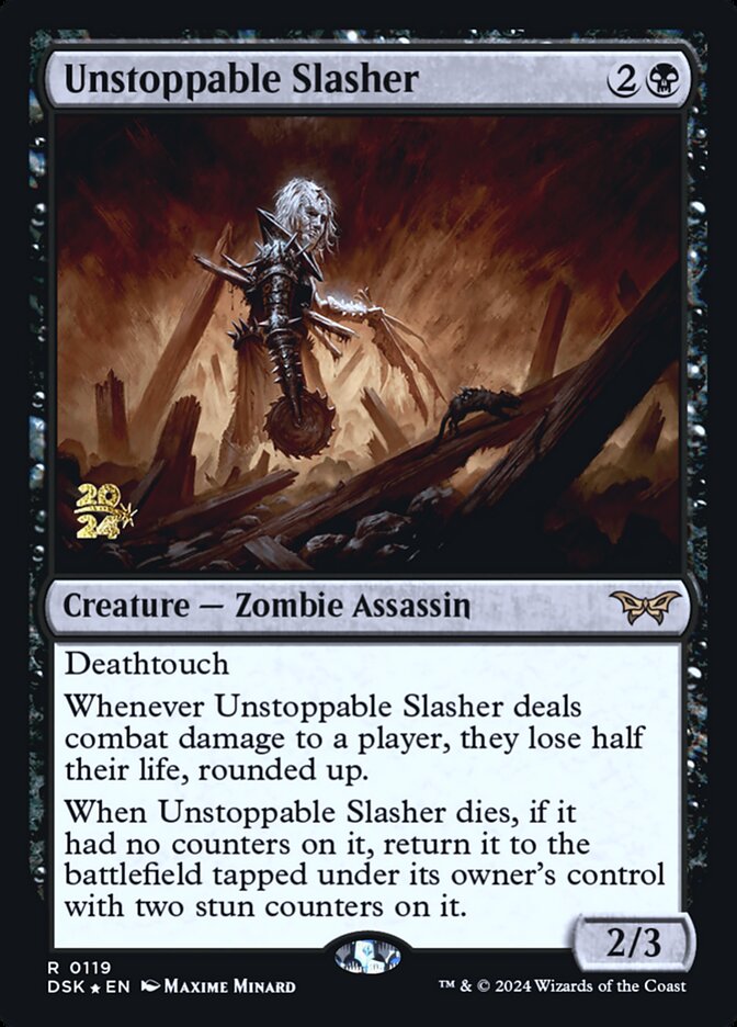 Unstoppable Slasher (0119) (Promos: Prerelease Cards) Near Mint Foil