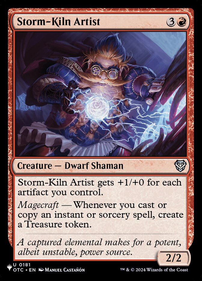 Storm-Kiln Artist (OTC) (The List) Near Mint
