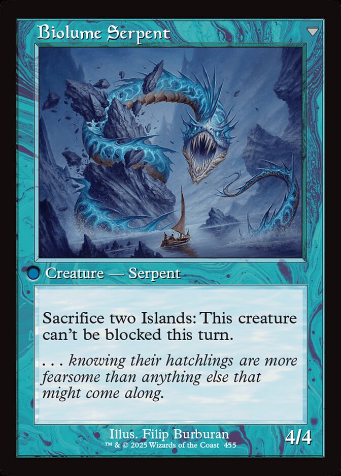 Back face of Biolume Serpent