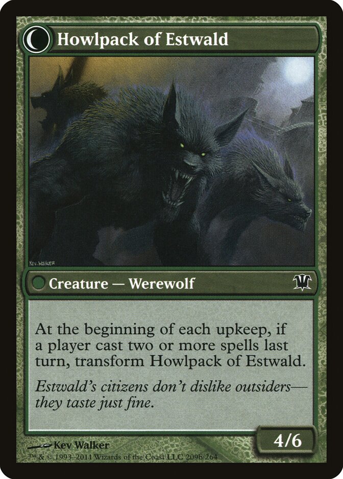 Back face of Howlpack of Estwald
