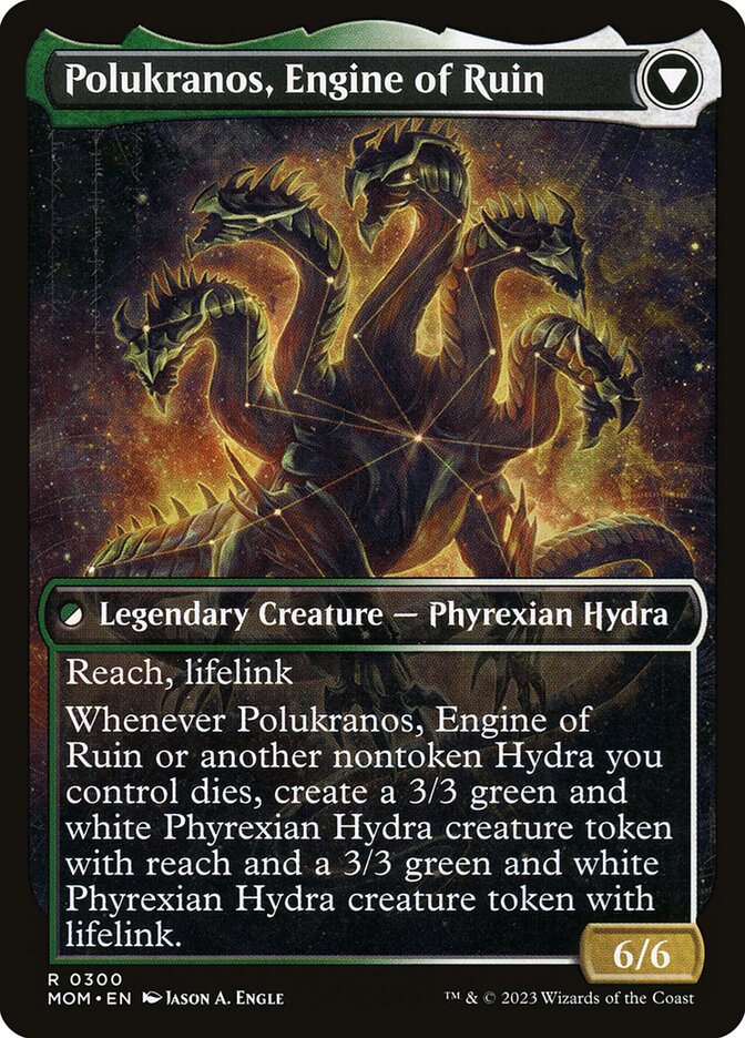 Back face of Polukranos, Engine of Ruin