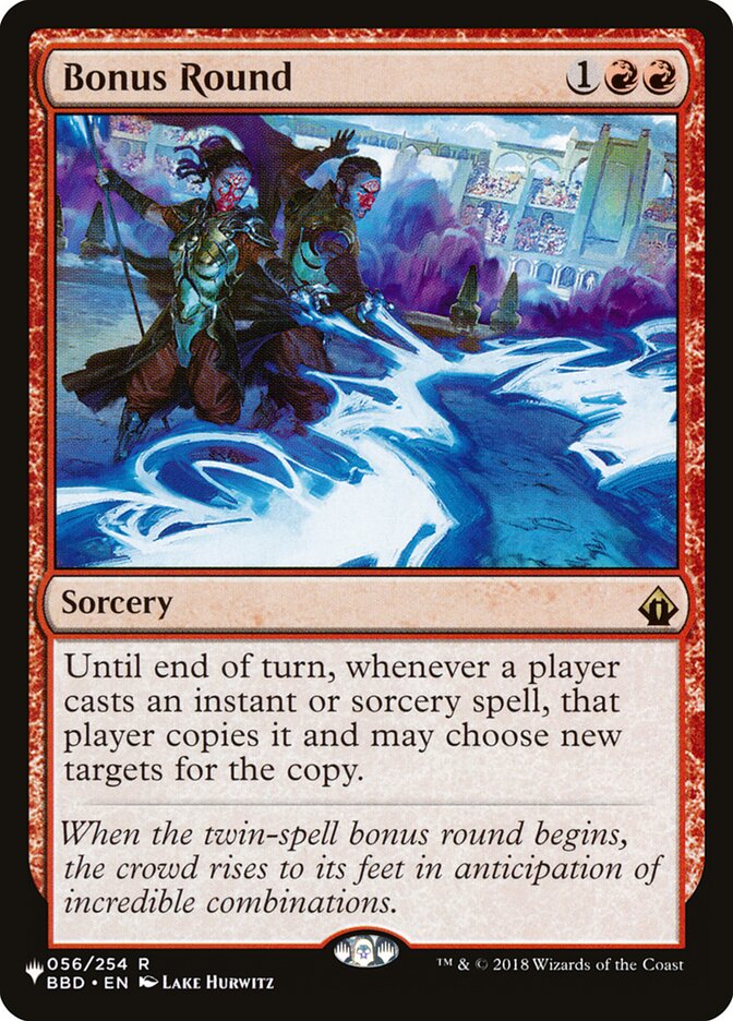 Bonus Round (The List) Light Play