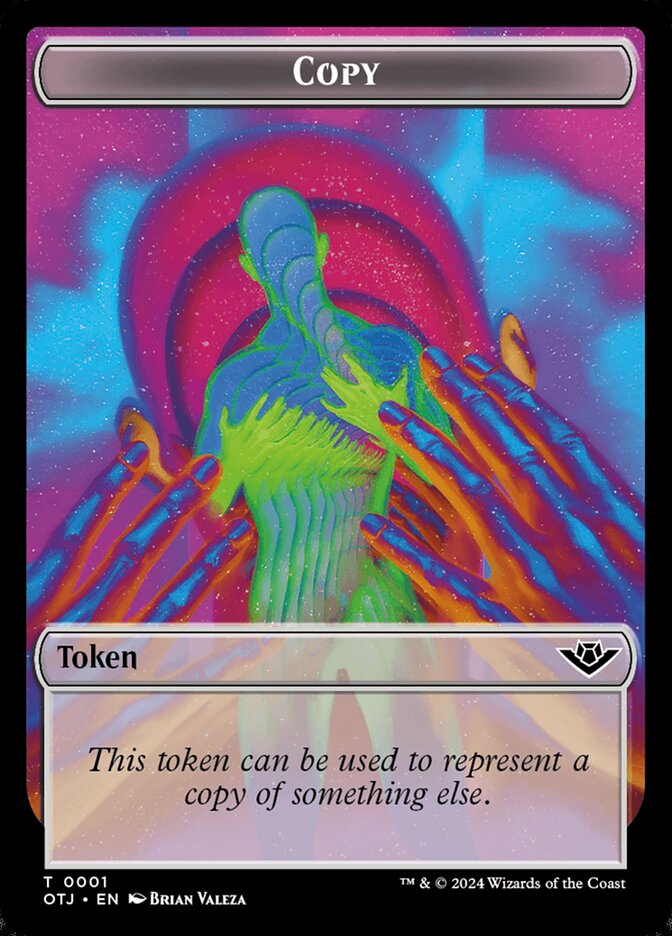 Copy Token (Outlaws of Thunder Junction) Near Mint
