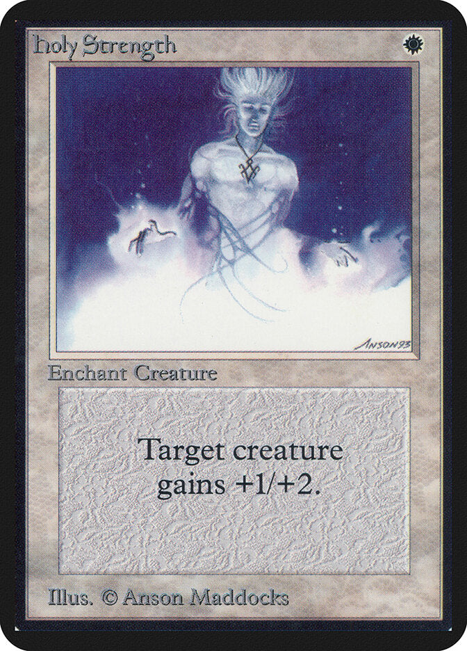 Holy Strength (Alpha) Near Mint