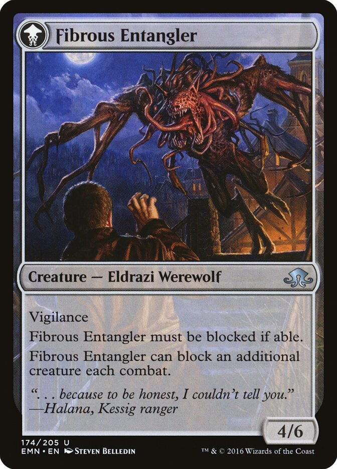 Back face of Fibrous Entangler