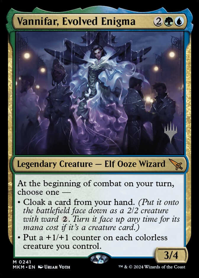 Vannifar, Evolved Enigma (Promo Pack: Murders at Karlov Manor) Near Mint