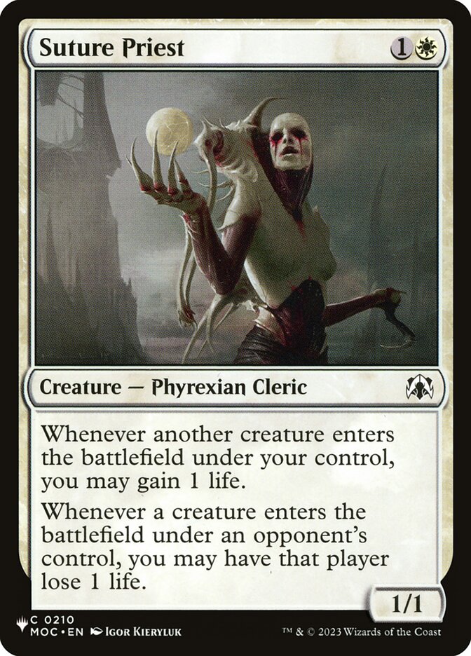 Suture Priest  MOC|1|0|0.00