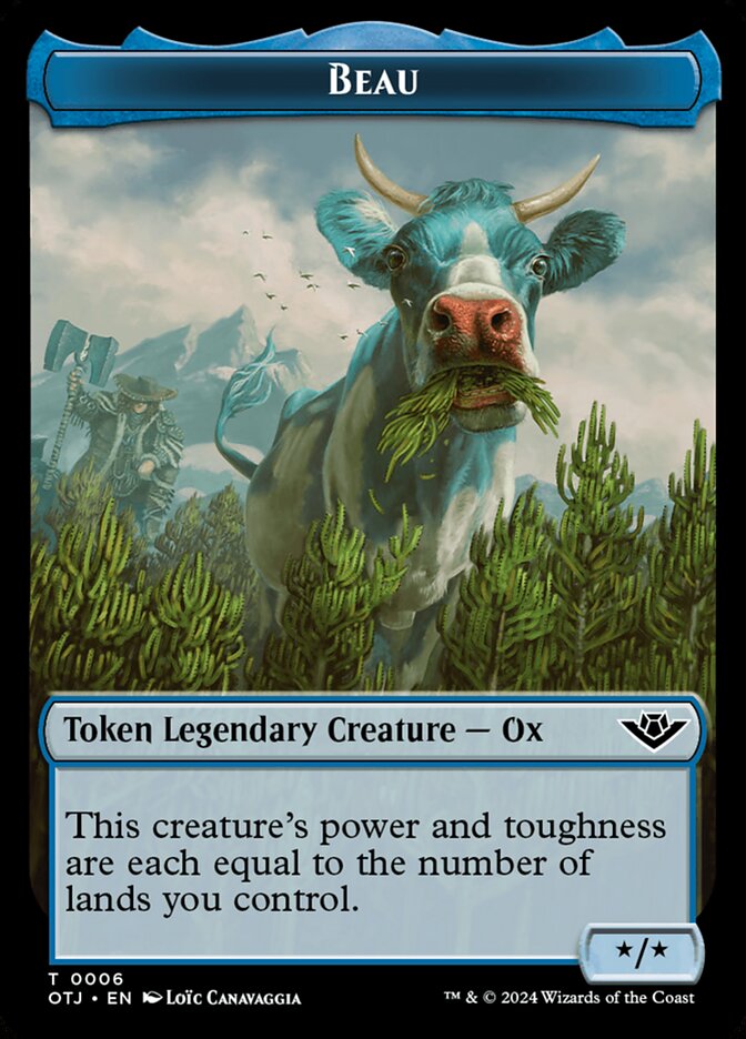 Beau Token (Outlaws of Thunder Junction) Near Mint