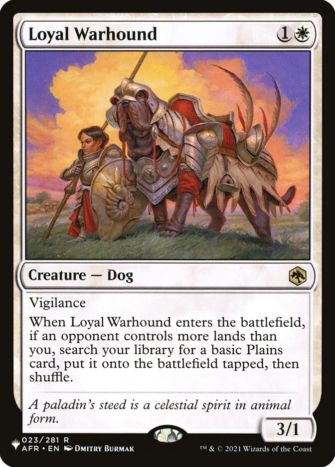 Loyal Warhound (plst AFR-23)