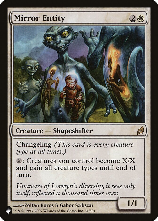 Mirror Entity (LRW) (The List) Light Play
