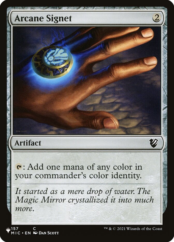 Arcane Signet (MIC) (The List) Near Mint
