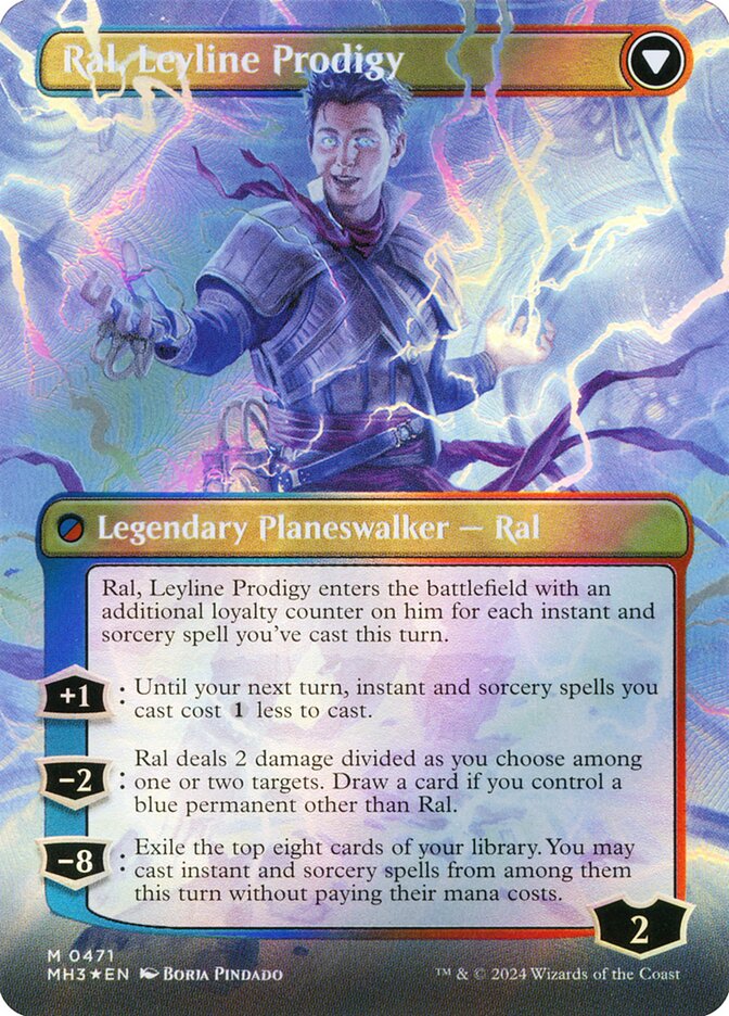 Back face of Ral, Leyline Prodigy