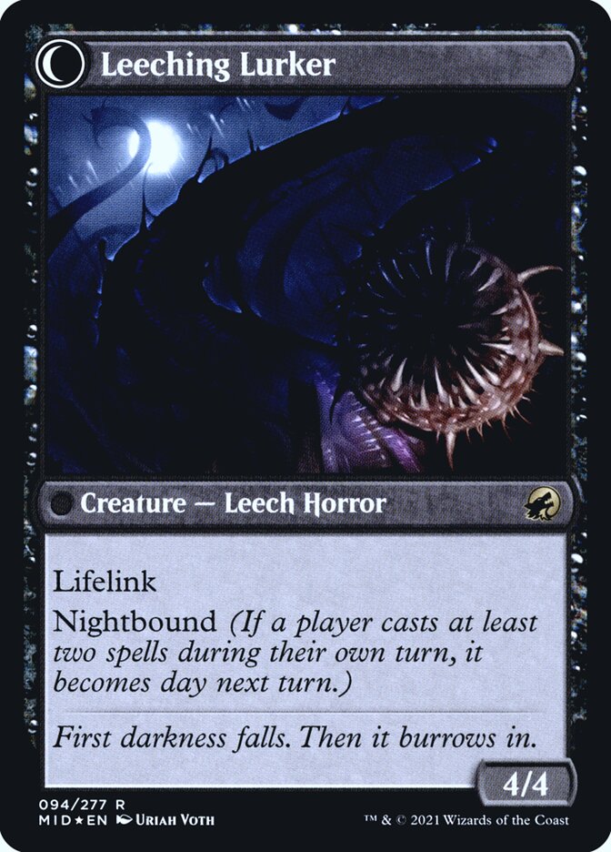 Back face of Leeching Lurker