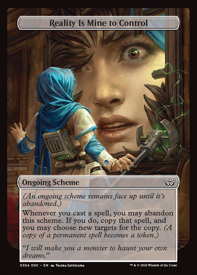 Reality Is Mine to Control (Commander: Duskmourn: House of Horror) Near Mint