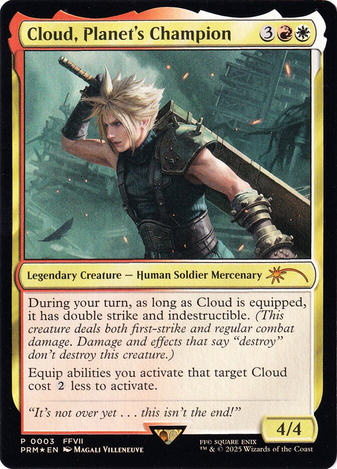 Cloud, Planet's Champion (pmei 2025-13)