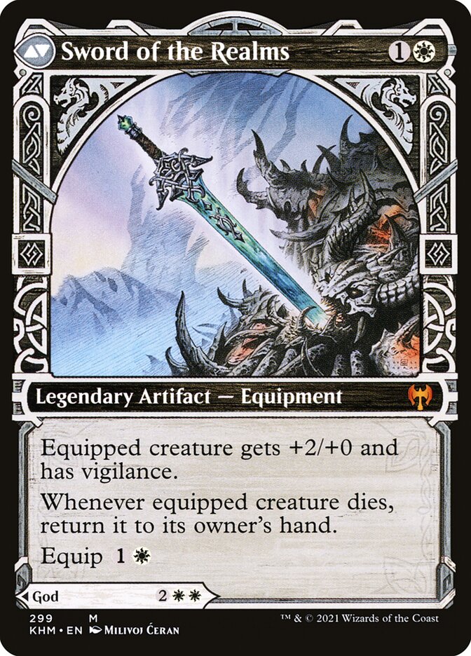 Back face of Sword of the Realms