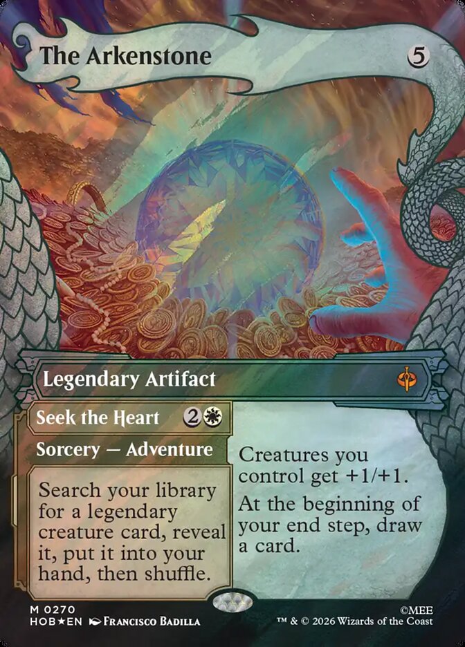 The Arkenstone // Seek the Heart (HOB 270) — Scryfall