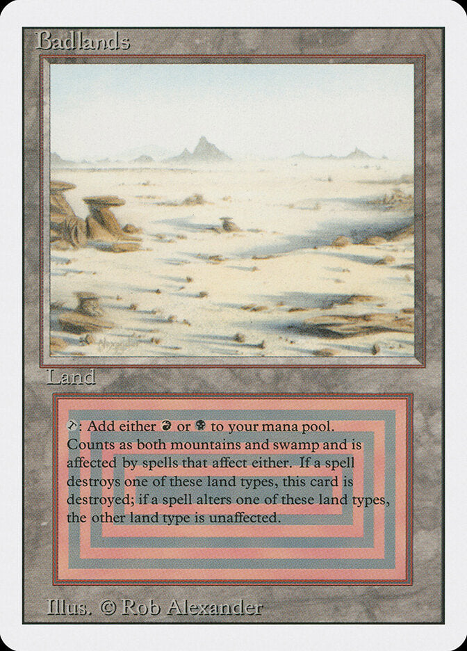 Badlands (3ED 282) — Scryfall