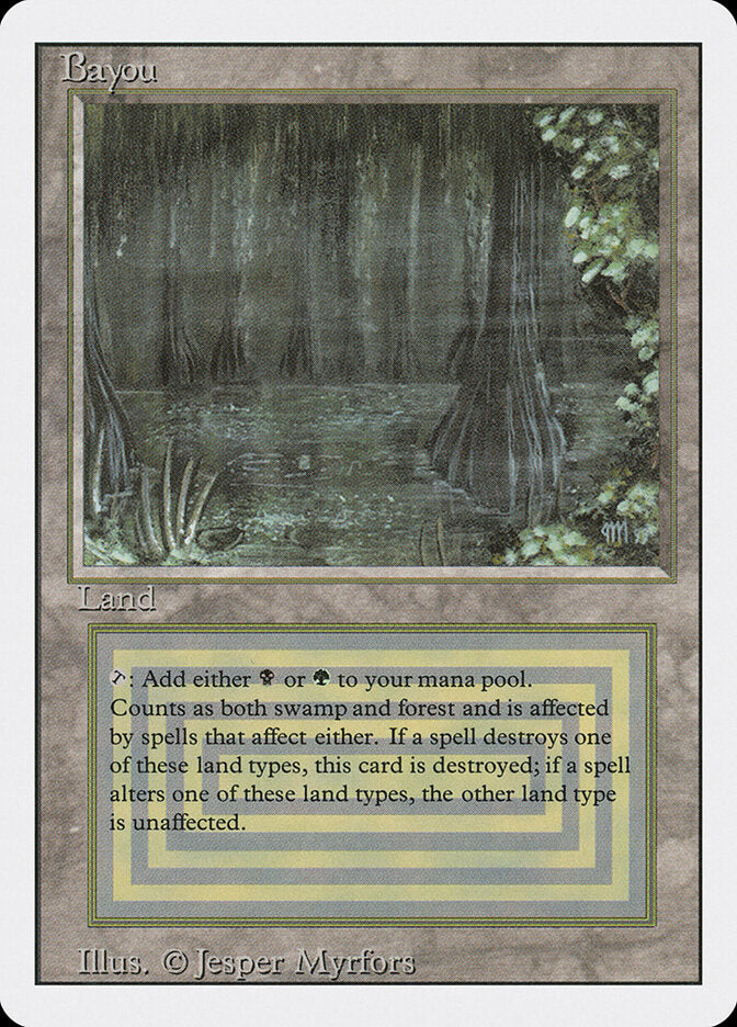Bayou (Revised) Heavy Play