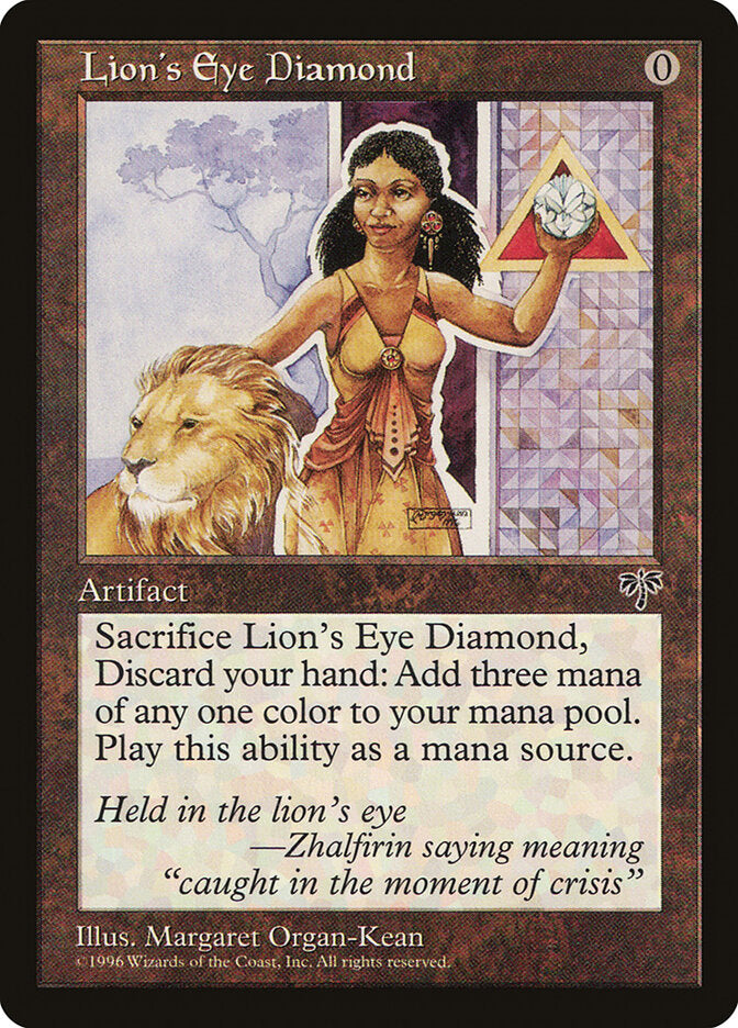 Lion's Eye Diamond (MIR 307) — Scryfall