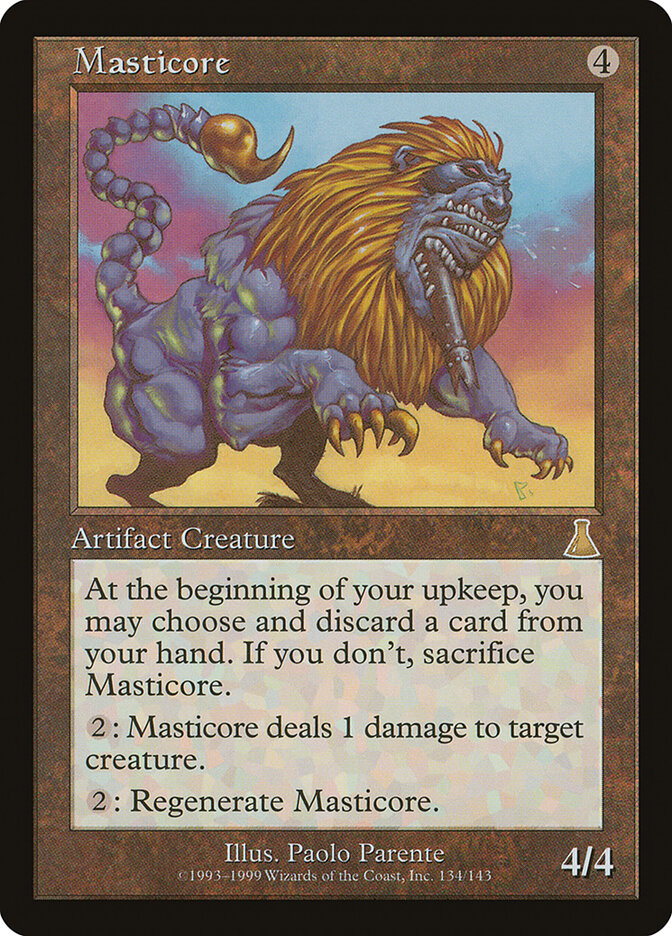 Masticore (Urza's Destiny) Near Mint Foil