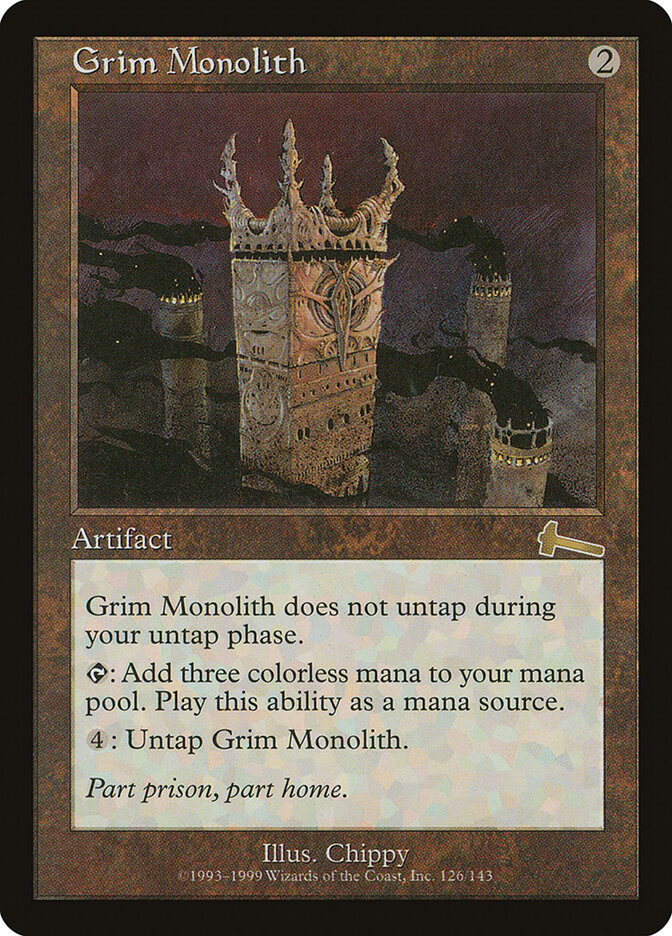 Grim Monolith (ULG 126) — Scryfall