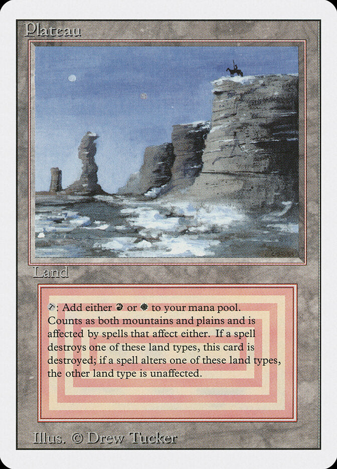 Plateau (3ED 284) — Scryfall