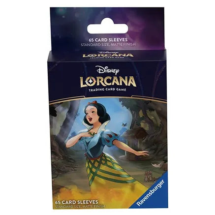 Lorcana Chapter 4 65 Card Sleeves-Snow White