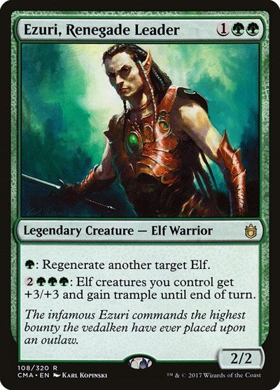 Ezuri, Renegade Leader (Commander Anthology) Light Play