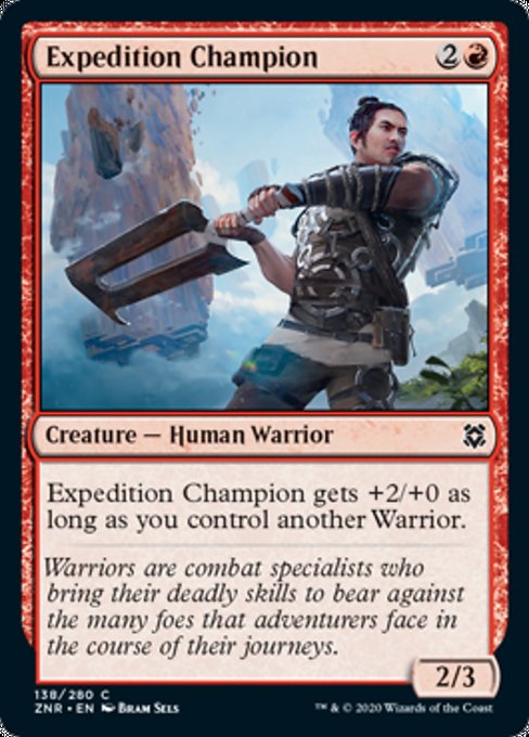 Expedition Champion (Zendikar Rising) Medium Play