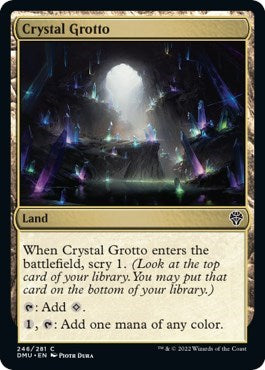 Crystal Grotto (Dominaria United) Near Mint