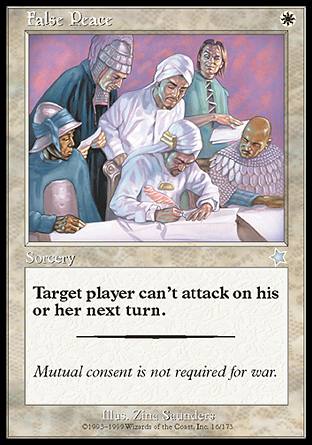 False Peace (Starter 1999) Near Mint