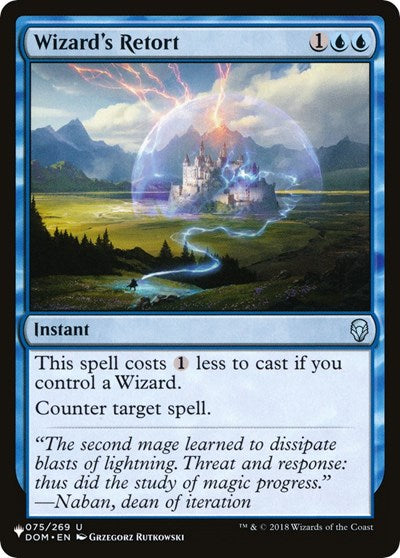Wizard's Retort (The List) Near Mint