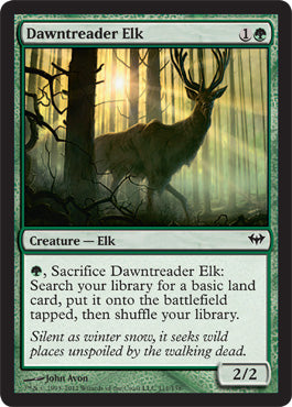 Dawntreader Elk (Dark Ascension) Near Mint Foil